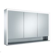 Зеркало-шкаф Keuco Royal Lumos 1200x735x166 настенное, подсветка, розетки, прав.DALI 4305171303
