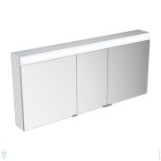Зеркало-шкаф Keuco Edition 400 1410х650х167 настенный, подсветка, диммер,розетки,серебр. 21533171301