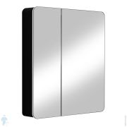 Зеркало-шкаф Континент ELTORO 760х850 с LED подсветкой и датчиком движения, черный