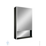Уценка! Полка настенная с крючками Geberit Smyle Square (450х143х148) пекан/темно-серый 500.362.JR.1