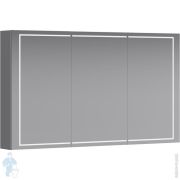 Зеркальный шкаф Aqwella Simplex B12 (1200x155x700) с подсветкой, белый SLX0412