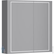 Зеркальный шкаф Aqwella Simplex B7 (700x155x700) с подсветкой, белый SLX0407