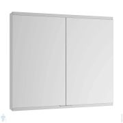 Зеркало-шкаф Keuco Royal Modular 2.0 800х900х160 подсветка, розетки, диммер, серебр. 800211081100200