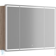Зеркало-шкаф SANCOS Mirror (1190х150х740) подвесн.,LED-подсв.,сенсорное управ.,дуб галифакс MI120EG
