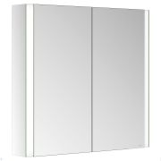 Зеркало-шкаф Keuco Somaris 800х710х115 настенное,2 дверцы,розетка 14502002100