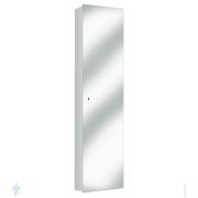 Зеркало-шкаф Keuco Royal E-One 350х1600х142 подвесн.,1 дверца,алюминий серебряный анод. 44310171000