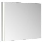Зеркало-шкаф Keuco Somaris 1000х710х115 встраиваемое,2 дверцы,подсветка,подогрев 14513002201