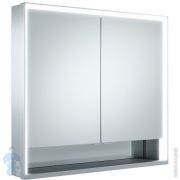 Зеркало-шкаф Keuco Royal Lumos 800х735х130 настенное,подсветка,серебр. алюм. 14322171301