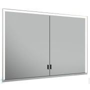 Зеркало-шкаф Keuco Royal Lumos 1050х735х165 встраиваемый,подсветка,сенсор,розетка,серебр.14318172301