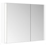 Зеркало-шкаф Keuco Somaris 1000х710х115 настенное,2 дверцы,подсветка,подогрев,белый мат.14503512201