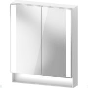 Зеркальный шкаф Duravit Qatego 600х750х155мм подвесной, с подсветкой, полочка, белый QA7150018180010