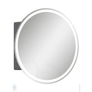 Зеркало-шкаф Континент Smile 600х600х150 с подсветкой, сенсорная кнопка