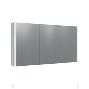Зеркальный шкаф Акватек 1200х700х133 LED, подогрев, сенсор, корпус алюминий AQ7129-MLC