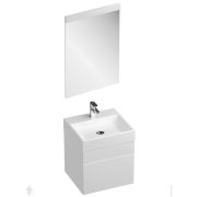 Комплект RAVAK SET Natural 500 Подвесная тумба с умывальником, зеркало, цвет: белый 70508045