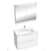 Комплект RAVAK SET Classic II 600 Тумба с умывальником, зеркальный шкаф, цвет: белый 70508059