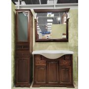 Раковина Aquaton Лондри 120 1A72243KLH21R 1200x500x162 д/стир.маш., литой мрамор, правая, графит