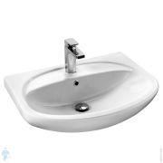 Раковина Aquaton Стелла 65 1WH110174 665х505х195 мм перелив, отверстие под смеситель, цвет: белый