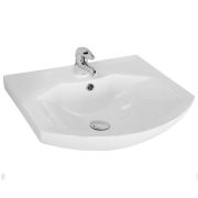 Раковина Aquaton SMILE 65 1WH207782 445x650x185 мм, перелив, отверстие под смеситель, белая