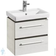 Уценка! Комплект мебели Vitra Plural: консоль с раковиной, зекрало, смеситель