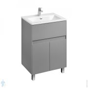 Уценка! Тумба под раковину AQUATON Лондри 60 1A266901LHDR0 570x496x882 дуб рустика, без фасада