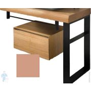 Ящик выдвижной AeT WOOD 500х415х245 натуральное дерево, розовый матовый C396V1142