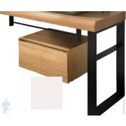 Ящик выдвижной AeT WOOD 500х415х245 натуральное дерево, белый матовый C396V1101