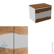Уценка!Душевой поддон из стеклокомпозита CEZARES (1200х900х350) левый TRAY-M-RH-120/90-550-35-W-L