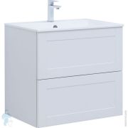 Консоль под умывальник RAVAK YARD 800 (572х377х70) подвесная, белый X01778