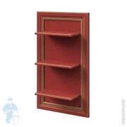 Панель Caprigo Виво rosso noce 498х845х166 3 полки 10570-В018
