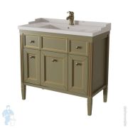 Тумба под раковину Caprigo Альбион 90 oliva 930х890х475 с выдвижным ящиком 10313-В023