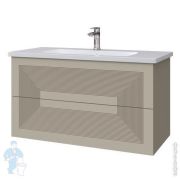 Тумба под раковину Caprigo MODO-Quarta 100 998х564х476 подвесная, 2 ящика, цвет пикрит 35714-ТР814