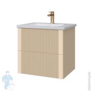 Тумба под раковину Caprigo MODO-Prima 60 606х563х470 подвесная, 2 ящика, цвет магнолия 35410-TP-800