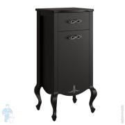 Комод Caprigo Бурже nero lucido 486х1007х421 правый 11060R-020