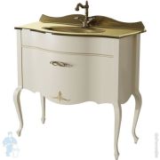 Тумба под раковину Caprigo Бурже 90 bianco antico 940х950х460 11013-011