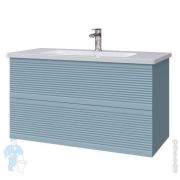 Тумба под раковину Caprigo MODO-Secondo 100 998х564х476 подвесная, 2ящ., цв. антарктида 35514-SF015