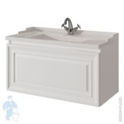 Тумба под раковину Caprigo Ponza-A 80 (820х472х480) подвесная, цвет Bianco (эмаль), 1ящик 13512-В231