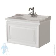 Тумба под раковину Caprigo Ponza-A 70 (714х472х465) подвесная, цвет Bianco, 1 ящик 13511-В231