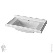 Раковина для тумбы Caprigo 90 (904х510) с отверстием под смеситель, белая UV-90