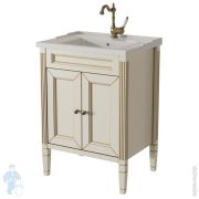 Тумба под раковину Caprigo Альбион Промо 60 bianco antico 615х870х472 33310-В002