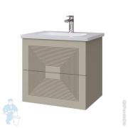Тумба под раковину Caprigo MODO-Quarta 60 606х563х470 подвесная, 2 ящика, цвет пикрит 35710-ТР814