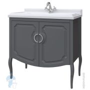 Тумба под раковину Caprigo Фирензе 90 concept 904х935х510 2 двери, цвет: графит 34113UV-SF019