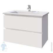 Тумба под раковину Caprigo Сидней 85 (836х591х480) подвесная, цвет Bianco 34812-B231