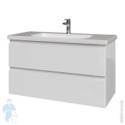 Тумба под раковину Caprigo Форте 100 бланж 976х582х446 подвесная, 2 ящика 36114-SF-027