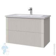 Тумба под раковину Caprigo MODO-Prima 80 770х564х470 подвесная, 2 ящика, цвет Керамик 35412-ТР812