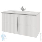 Тумба под раковину Caprigo Novara 105 (1074х569х478) подвесная, бланж, 2 ящика 35914-SF027