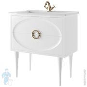 Тумба под раковину Caprigo Милано 85 напольная 860х915х473 bianco antico 14312-011