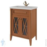 Тумба под раковину Caprigo Наполи Промо 60 noce guarneri 602х870х395 33610-075
