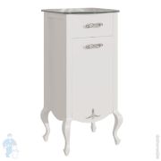 Комод Caprigo Бурже bianco antico 486х1000х421 правый 11065R-011 крышка - стекло