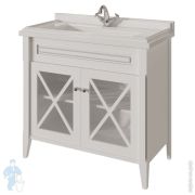 Тумба под раковину Caprigo Наполи 90 bianco light vintage 904х945х510 11220-В003