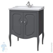 Тумба под раковину Caprigo Фирензе 70 concept 714х900х465 2 двери, цвет: графит 34111-SF019
